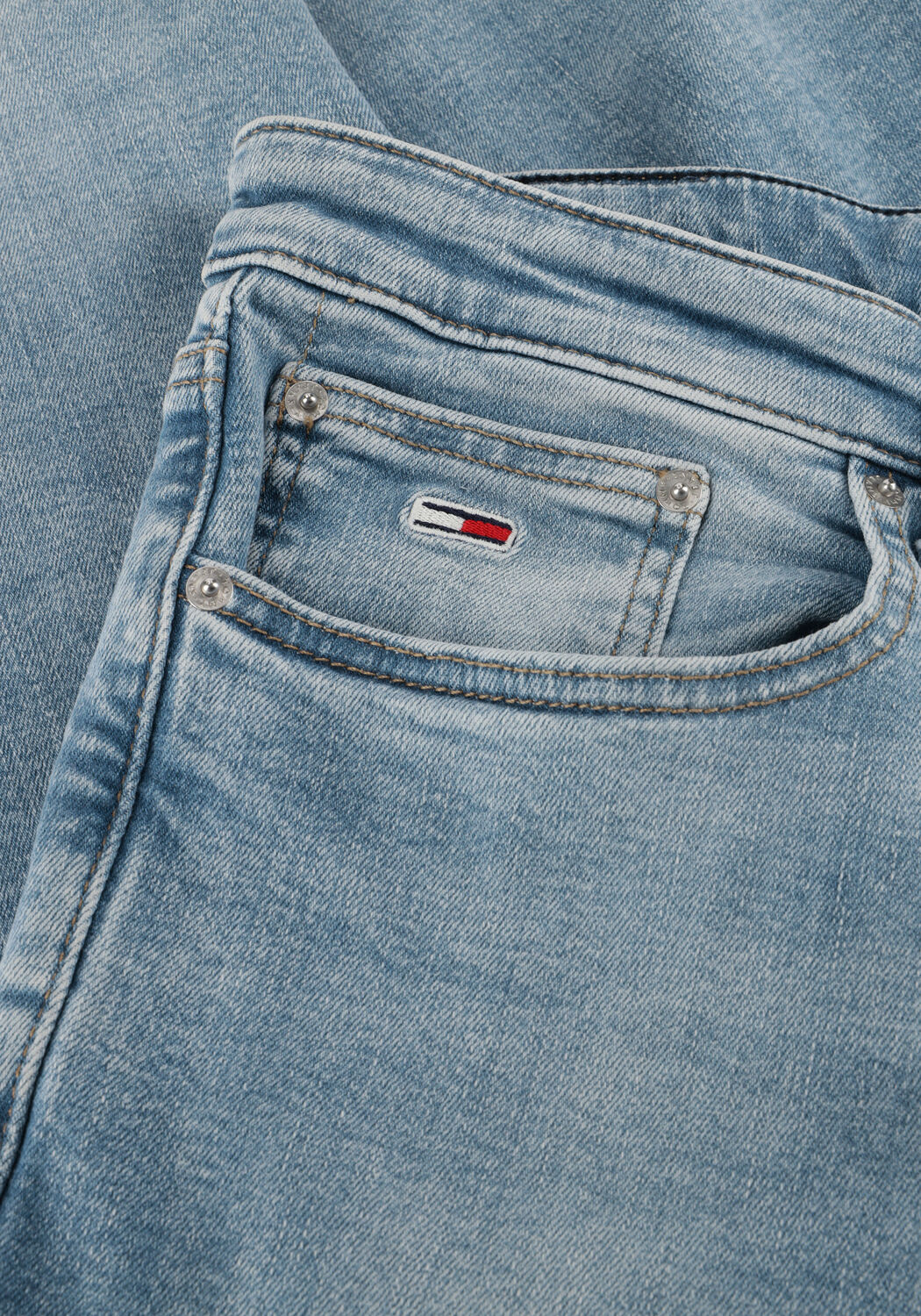 Lichtblauwe TOMMY JEANS Slim fit jeans SCANTON SLIM BI0216 CO - large