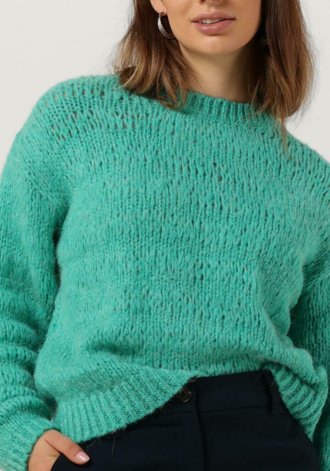 MODSTRÖM Modström Dames Truien & Vesten Grovermd O-neck Groen