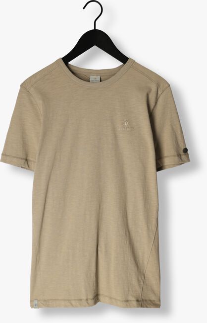 Olijf CAST IRON T-shirt SHORT SLEEVE R-NECK COTTON SLUB - large