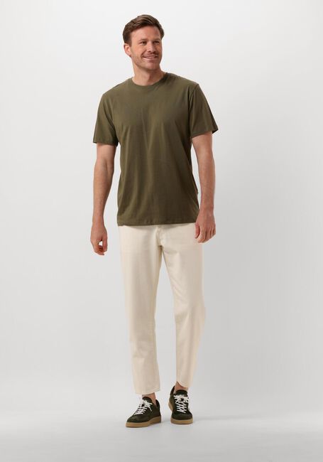 Groene SELECTED HOMME T-shirt SLHASPEN SS O-NECK TEE NOOS - large