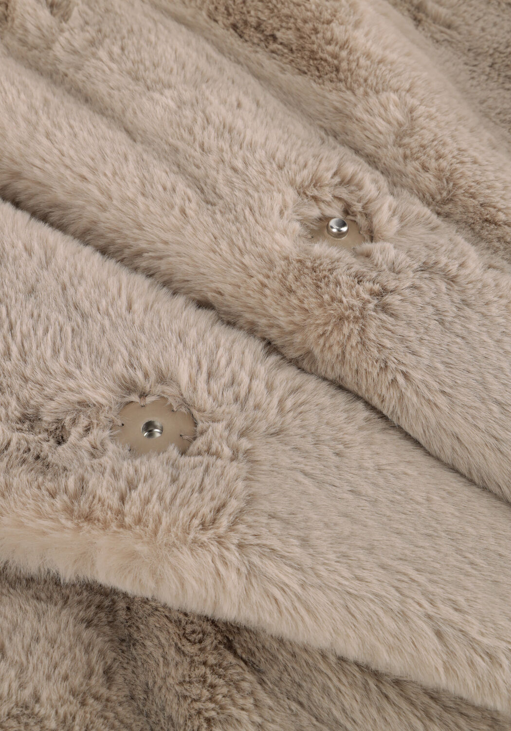 Taupe MOSCOW Faux fur jas 08-08-NADJANA-3 - large