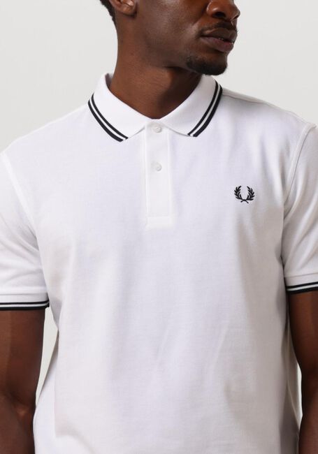 Witte FRED PERRY Polo THE TWIN TIPPED FRED PERRY SHIRT - large