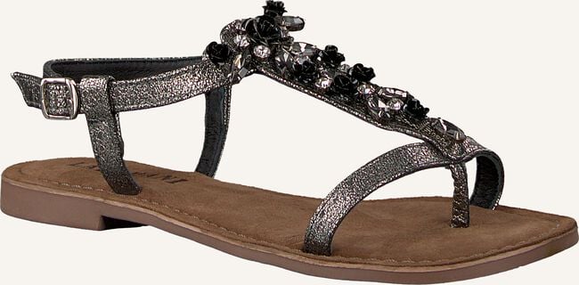 Zilveren LAZAMANI Platte sandalen 75.542 Zilveren LAZAMANI Platte sandalen 75.542 - large