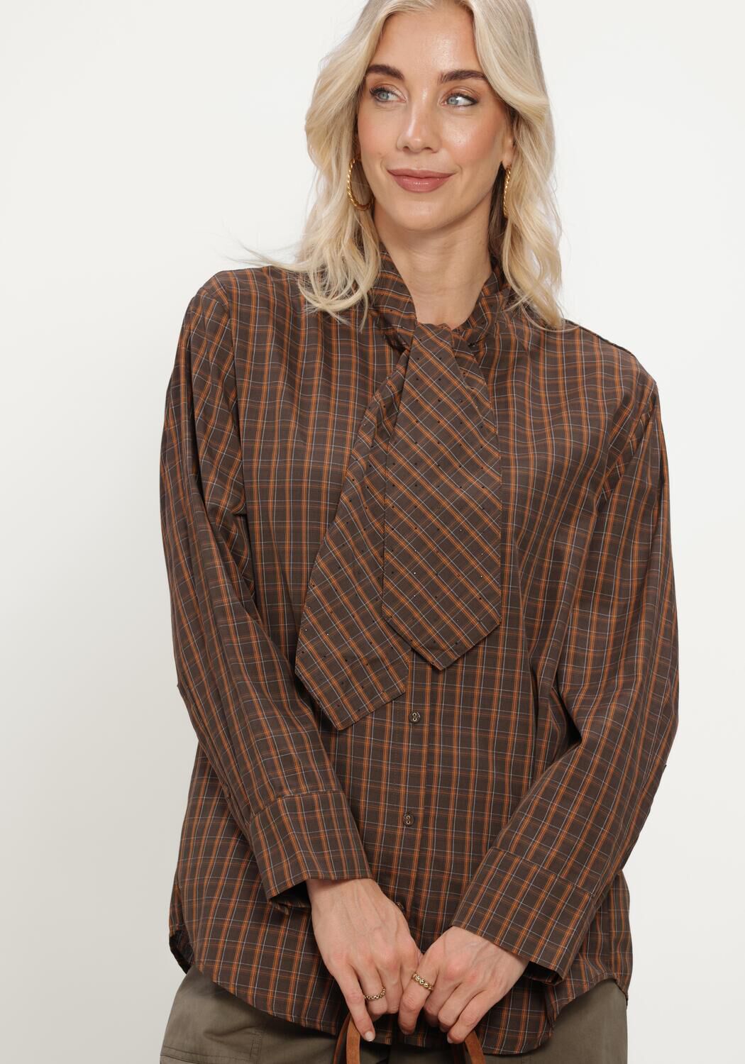 Bruine AAIKO Blouses JANESSE CO 532 - large