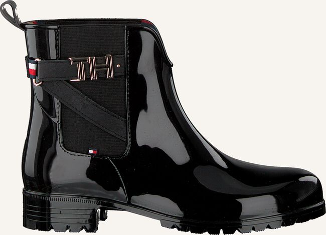 Zwarte TOMMY HILFIGER Regenlaarzen TH HARDWARE Zwarte TOMMY HILFIGER Regenlaarzen TH HARDWARE - large