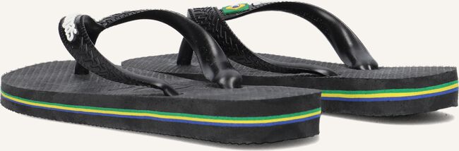 Zwarte HAVAIANAS Teenslippers BRASIL LOGO KIDS Zwarte HAVAIANAS Teenslippers BRASIL LOGO KIDS - large