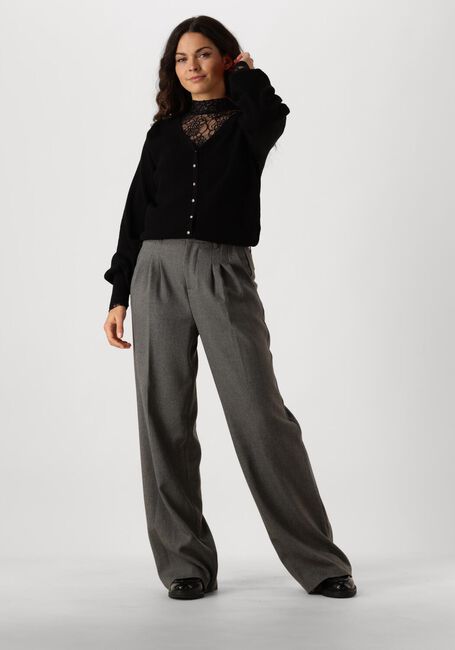 Zwarte JANSEN AMSTERDAM Top TOP AMARENS L113 - large