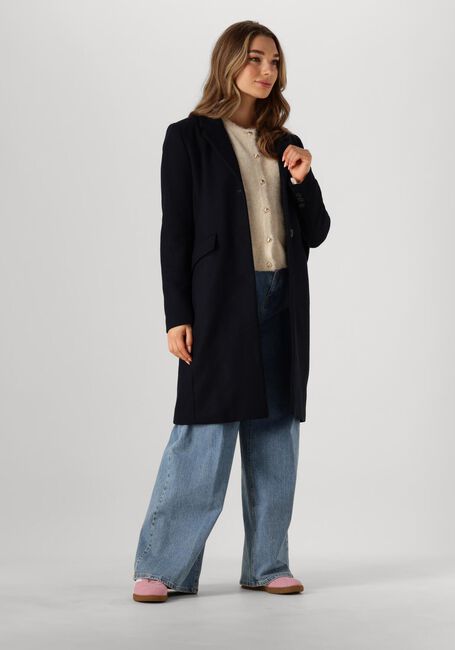 Donkerblauwe MODSTRÖM Mantel PAMELA COAT - large