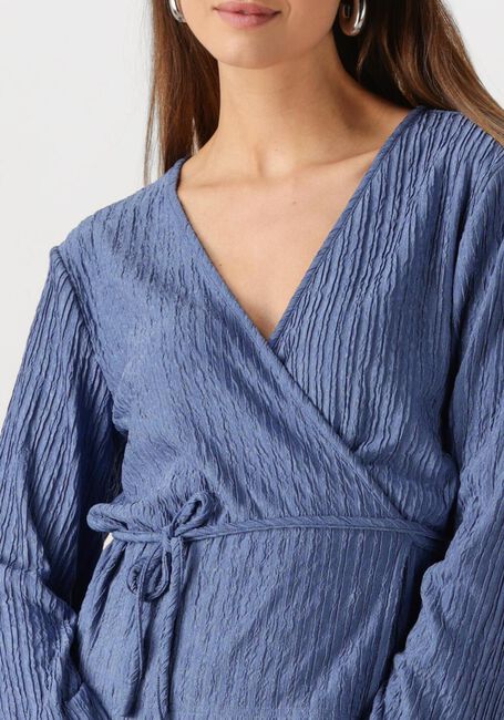 Blauwe COLOURFUL REBEL Top WINONA STRUCTURE WRAP TOP - large