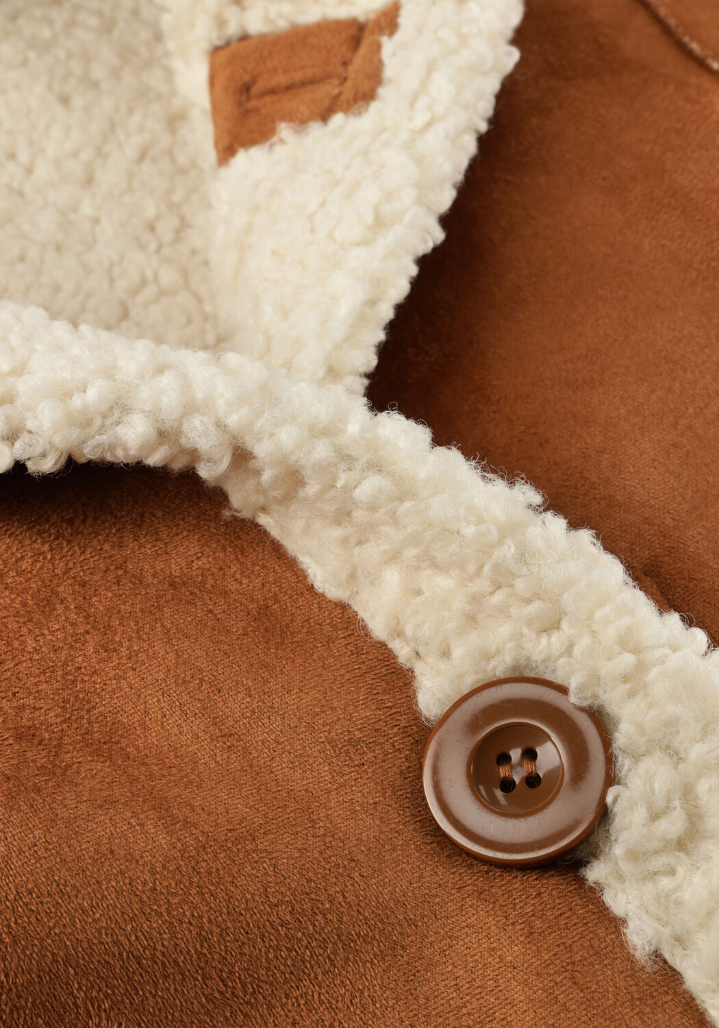 Gebroken wit STAND STUDIO Faux fur jas KENCA COAT - large