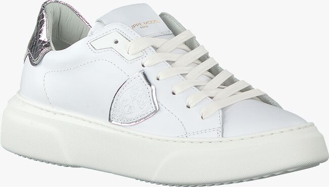 Witte PHILIPPE MODEL Lage sneakers TEMPLE S FEMME - large