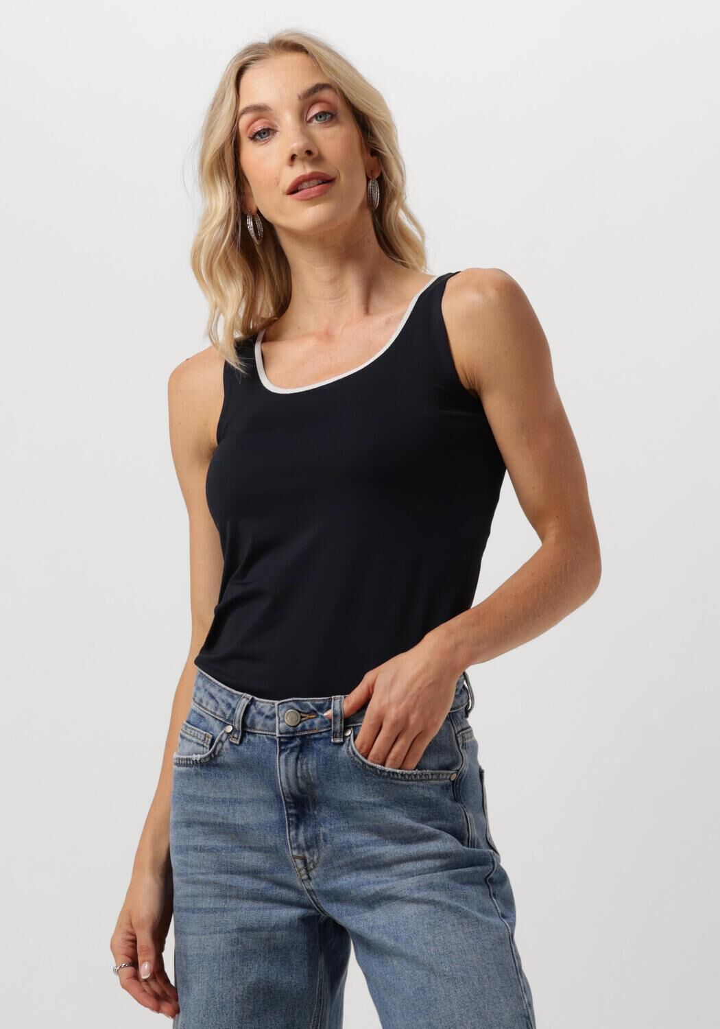 NUKUS Dames Tops & T-shirts Juba Singlet Donkerblauw