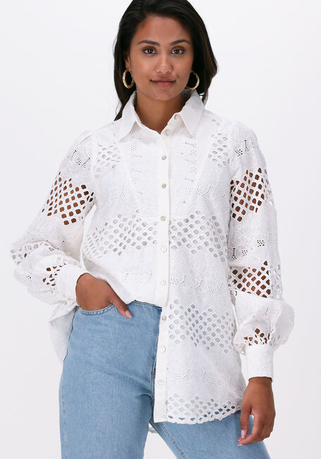 Witte Y.A.S. Blouses YASHAMALLA LS LONG SHIRT - large