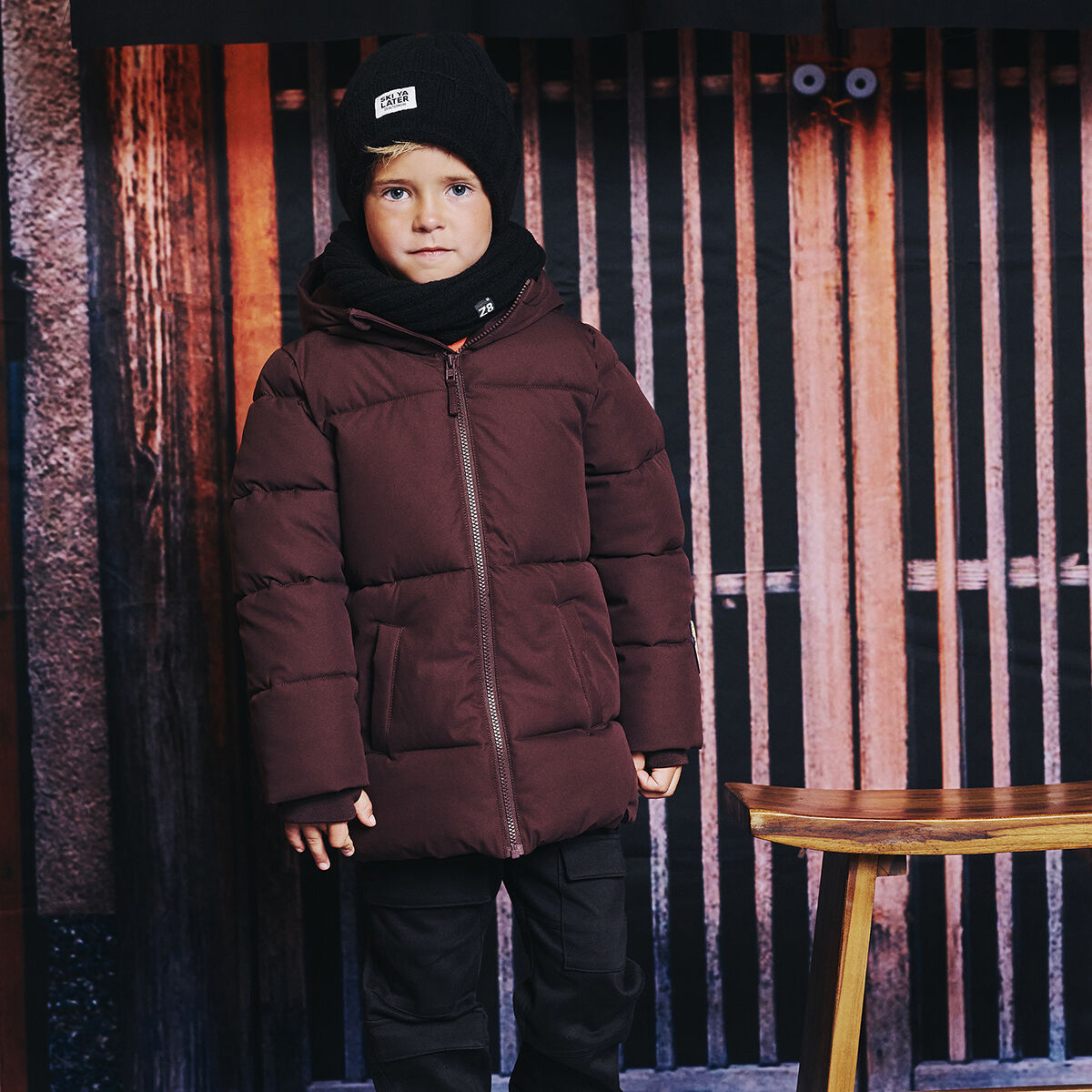 Donkerblauwe Z8 Sjaal INDI - large