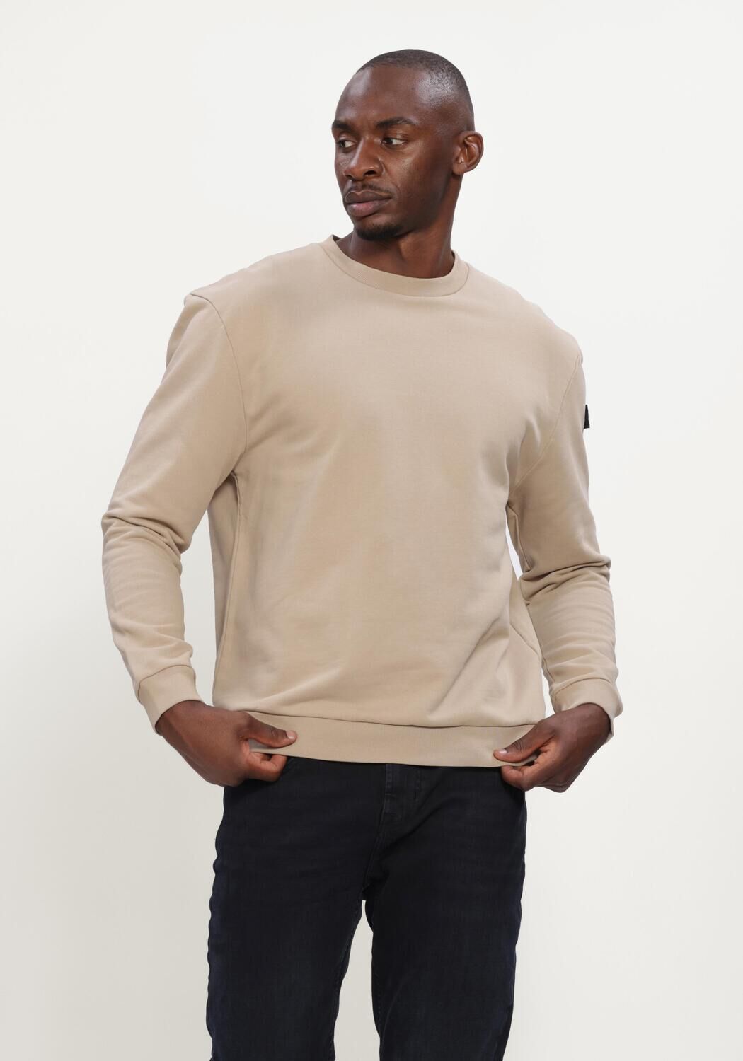Beige PEUTEREY Sweater SAIDOR B FW 03 - large