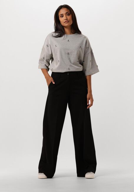 Zwarte SUMMUM Pantalon TROUSERS VISCOSE BLEND STRETCH - large