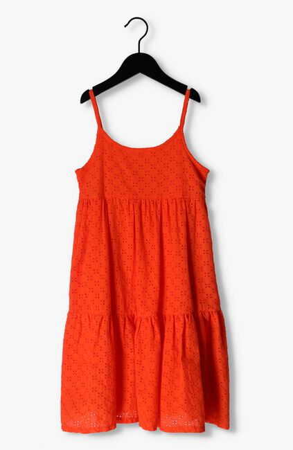 Oranje CARLIJNQ Maxi jurk BRODERIE - HALTER DRESS - large