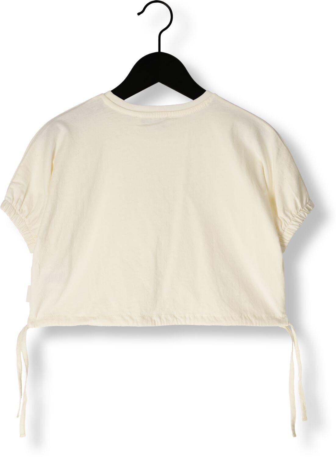 Sproet & Sprout Meisjes Tops & T-shirts T-shirt Boxy Happy Flower Gebroken Wit