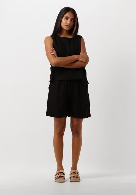 Zwarte NEO NOIR Top SVETLANA LINEN TOP Zwarte NEO NOIR Top SVETLANA LINEN TOP - large