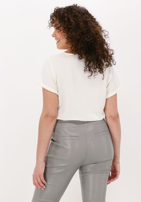 Gebroken wit SIMPLE T-shirt JERSEY TOP - large