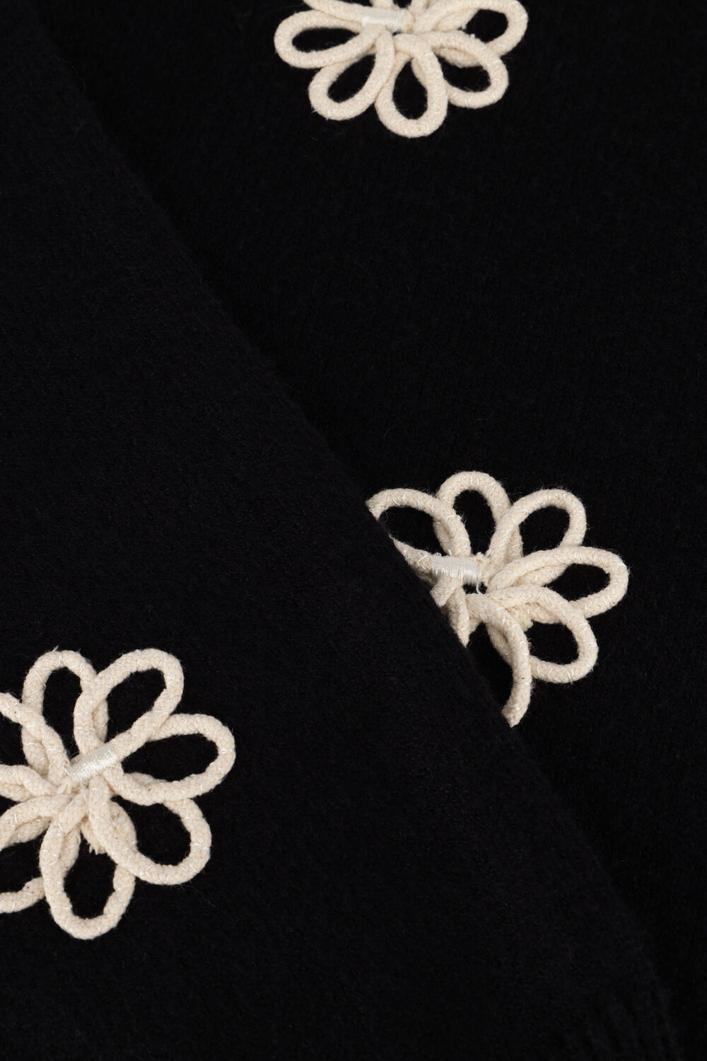 Zwarte OBJECT Trui OBJLANEY RUBIN LS PULLOVER E DIV - large