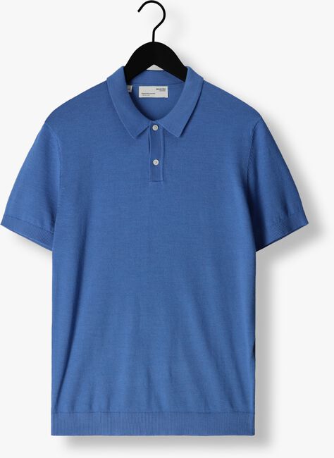Blauwe SELECTED HOMME Polo SLHTOWN SS KNIT POLO B - large