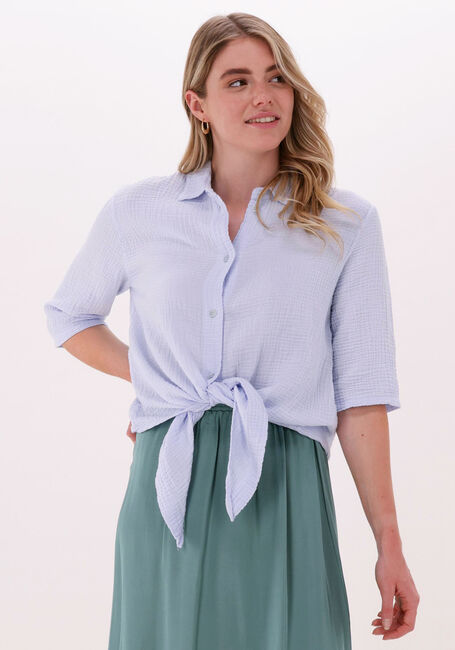 Lichtblauwe PENN & INK Blouses S22T780LTD - large