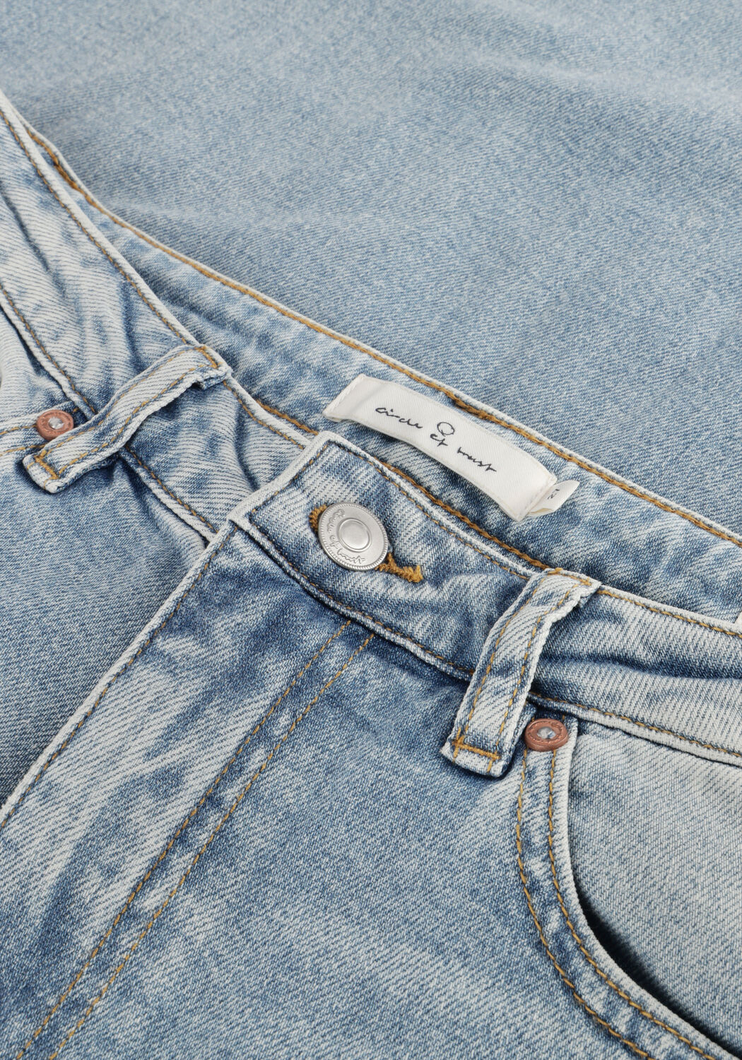 Lichtblauwe CIRCLE OF TRUST Wide jeans HARLEY DNM - large