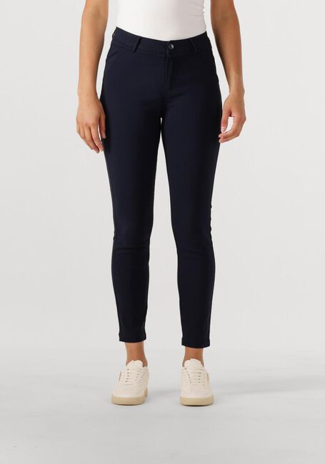 Donkerblauwe MINUS Pantalon CARMA PANTS 7/8 - large