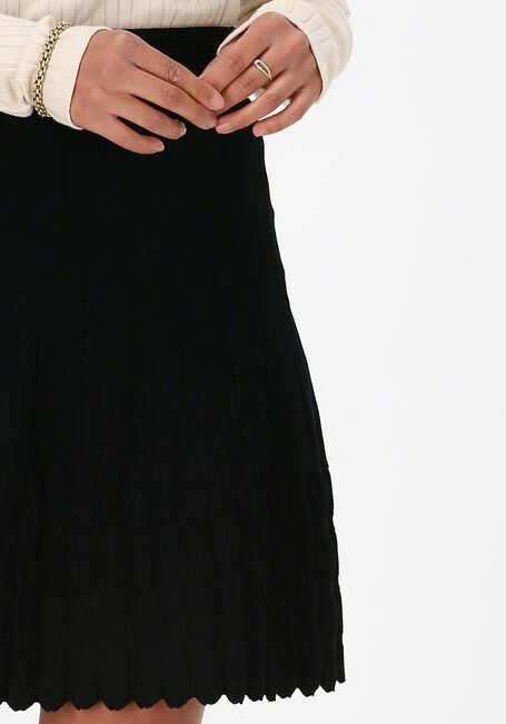 Zwarte Y.A.S. Minirok YASVIGSA HW KNIT SKIRT - large