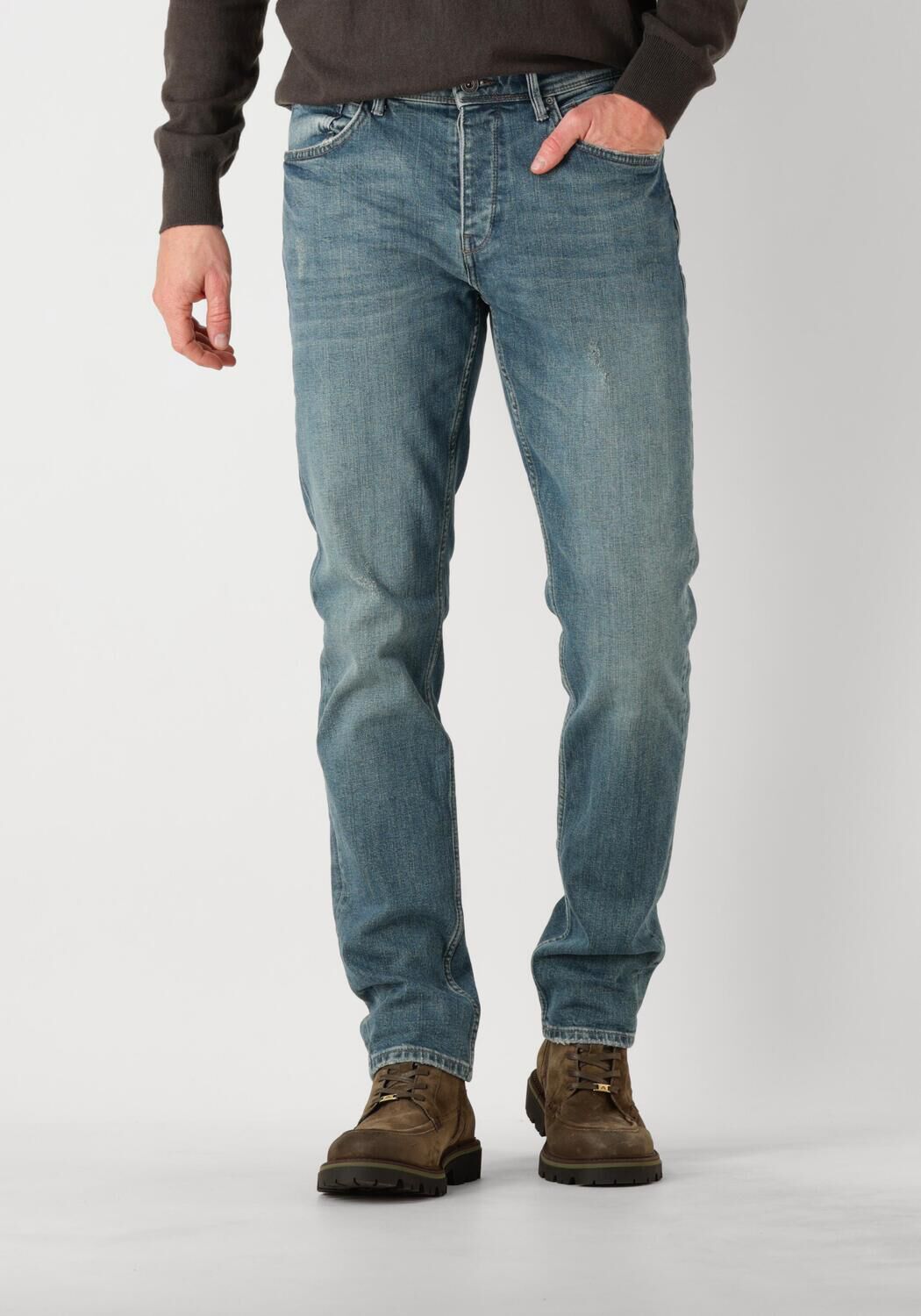 Pure Path Slim Fit Jeans The Ryan Blauw Blue Heren