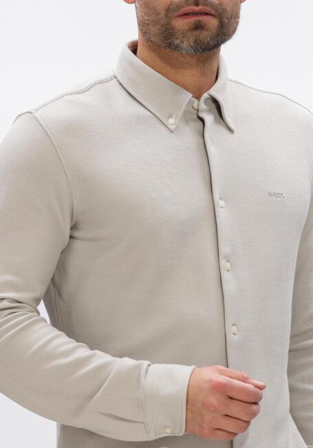 Ecru BOSS ORANGE Casual overhemd MYJERSEY_M - large