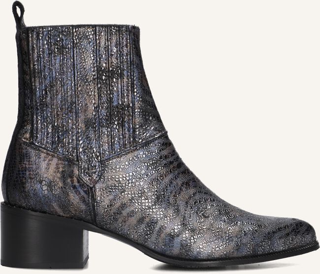 Blauwe FLORIS VAN BOMMEL Enkellaarsjes SFW-50053 Blauwe FLORIS VAN BOMMEL Enkellaarsjes SFW-50053 - large