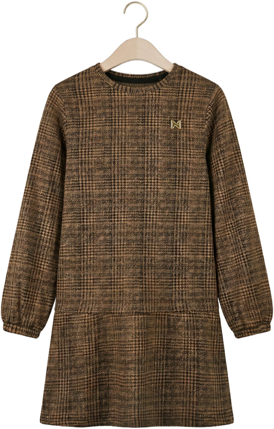 KOKO NOKO Meisjes Jurken M60970 Bruin