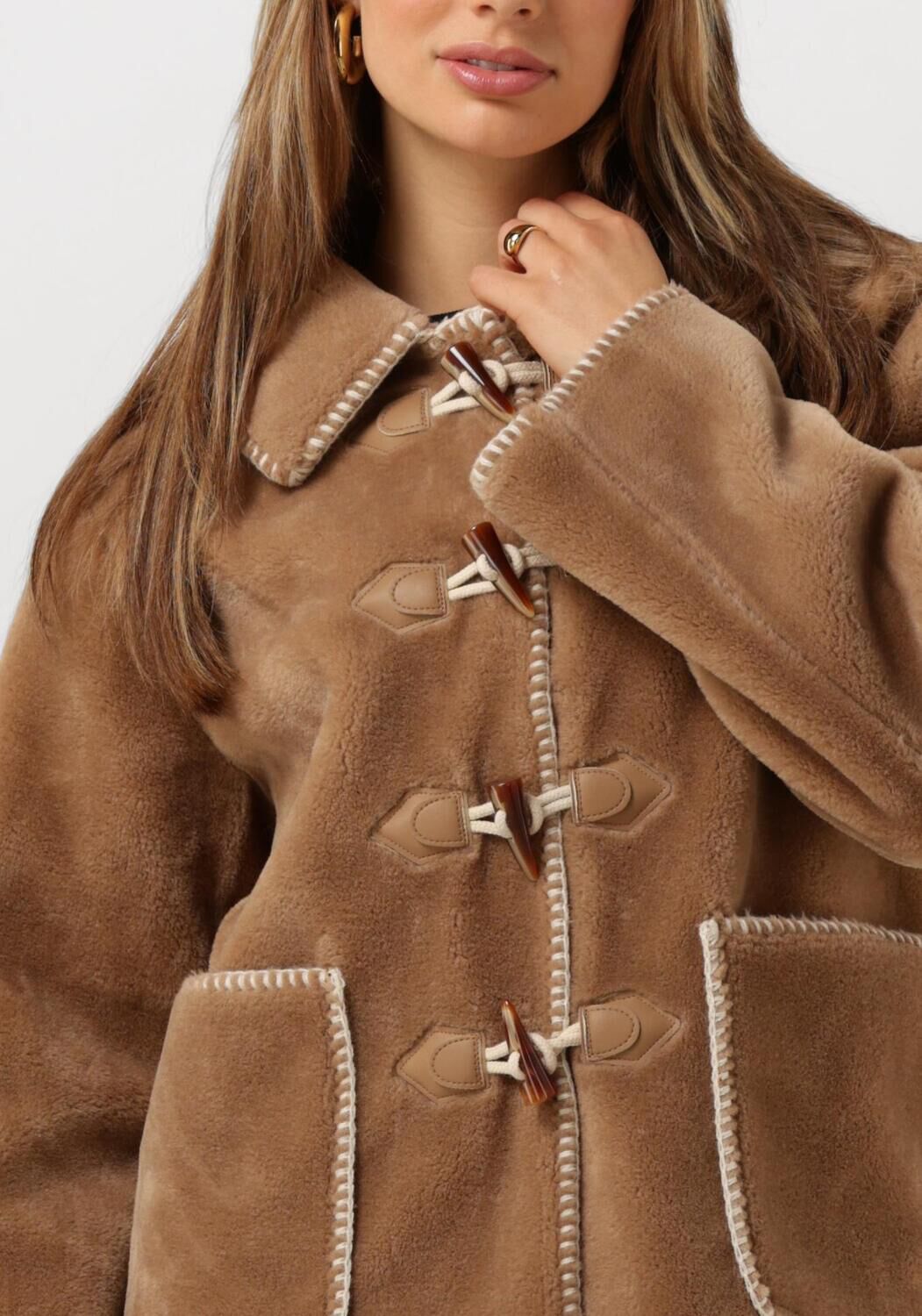 OBJECT Dames Jassen Objopal Re Jacket Bruin