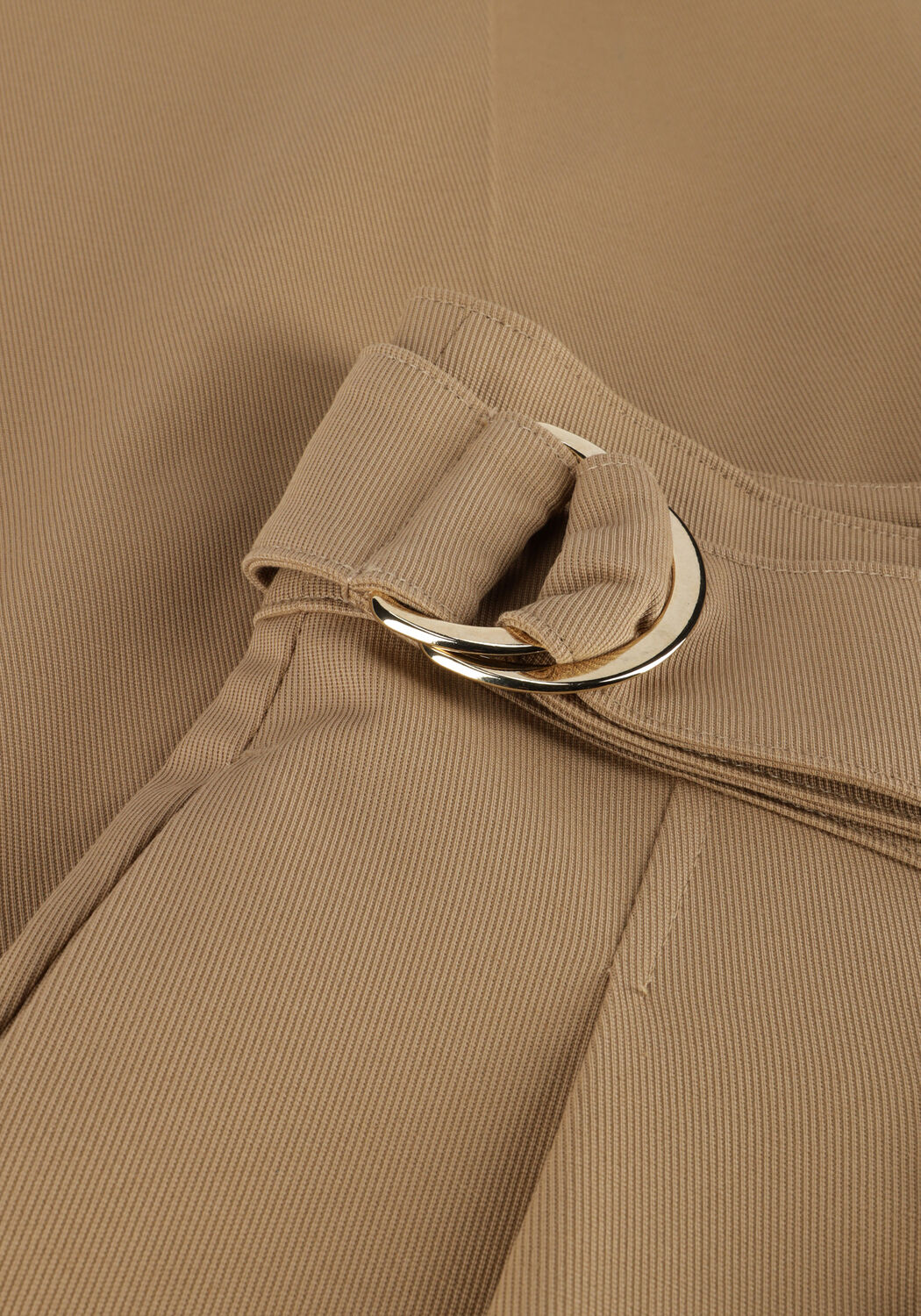 Camel VANILIA Wijde broek TWILL WIDE LEG PLEATS - large