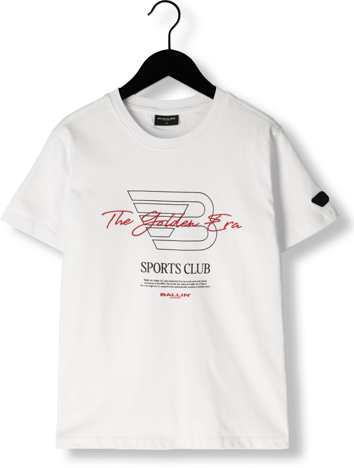 BALLIN Jongens Polo's & T-shirts 017108 Wit