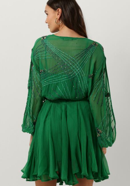 Groene MES DEMOISELLES Mini jurk DRESS ANNA - large