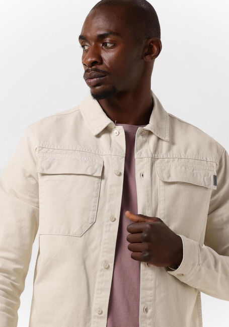 Gebroken wit PUREWHITE Overshirt SHIRT WITH FRONT POCKET - large