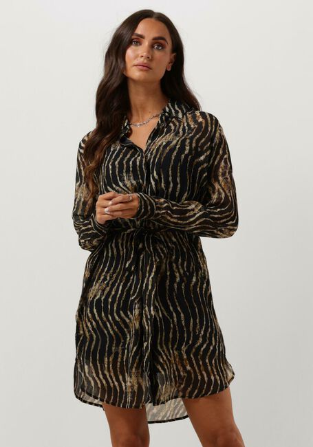 Bronzen CIRCLE OF TRUST Mini jurk JOANNA DRESS - large