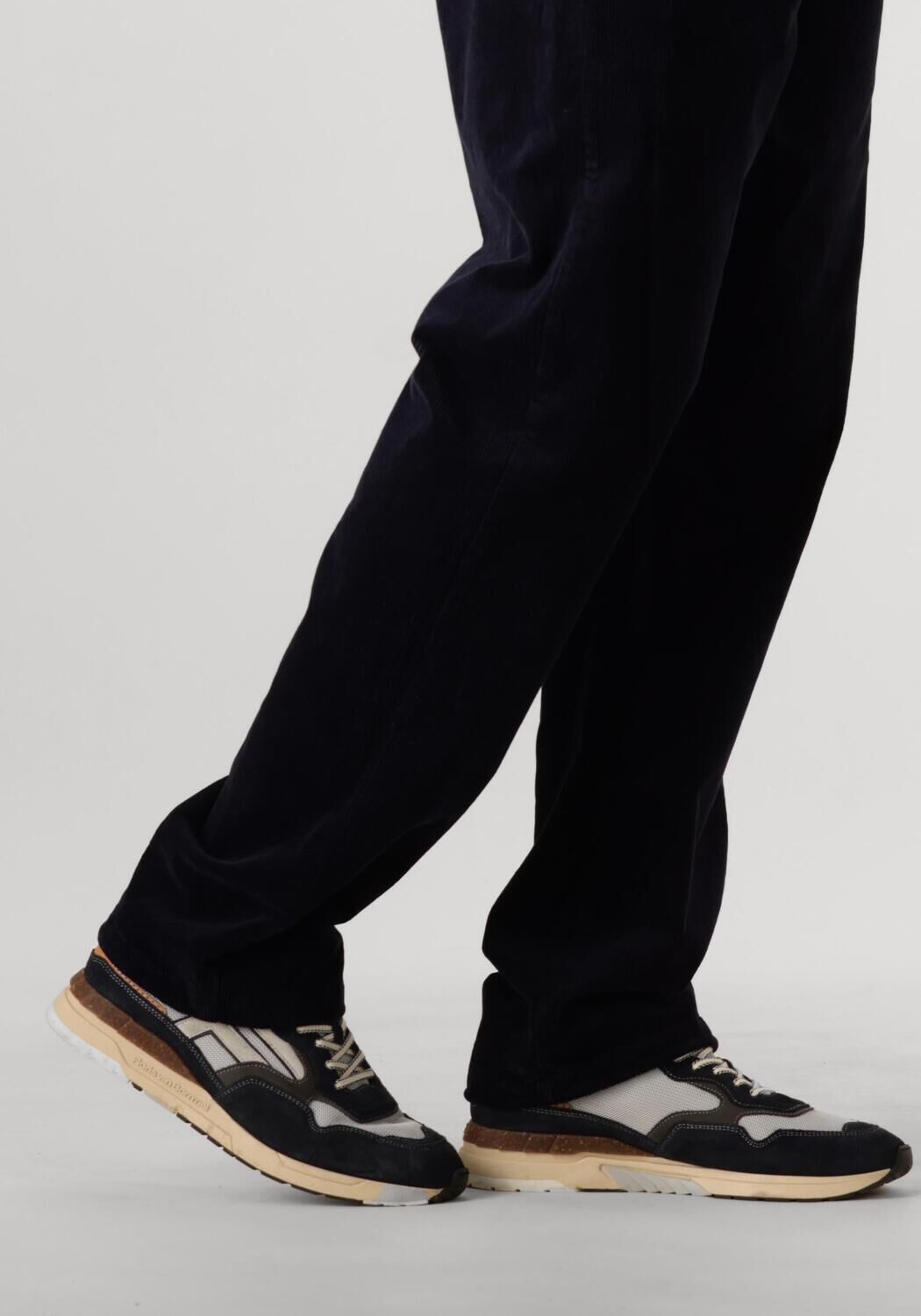 Blauwe FLORIS VAN BOMMEL Lage sneakers SFM-10153 DE RUNNER - large