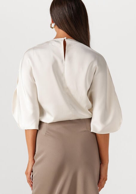 Witte NEO NOIR Blouses LIORA HEAVY SATEEN BLOUSE - large