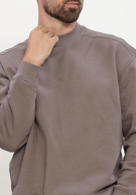 Taupe GENTI Truien/vesten SWEAT CREW - large