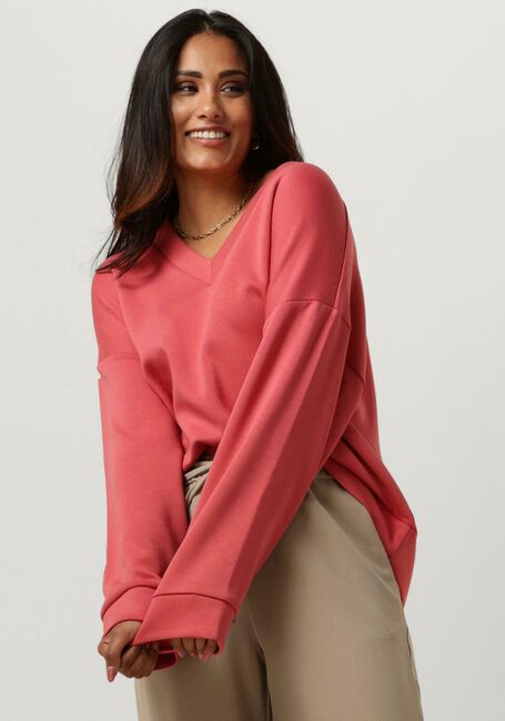 Rode MSCH COPENHAGEN Trui MSCHPETUA IMA Q V SWEATSHIRT - large