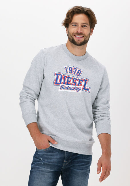 Grijze DIESEL Sweater S-GIRK-K22 - large