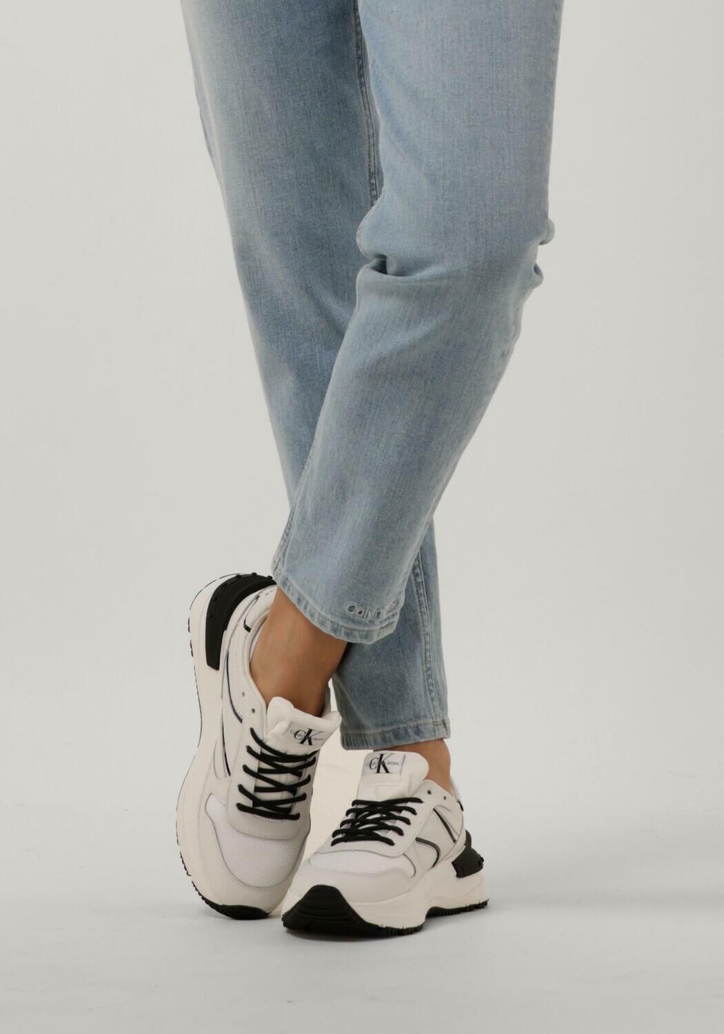 Witte CALVIN KLEIN Lage sneakers CHUNKY RIBBON - large