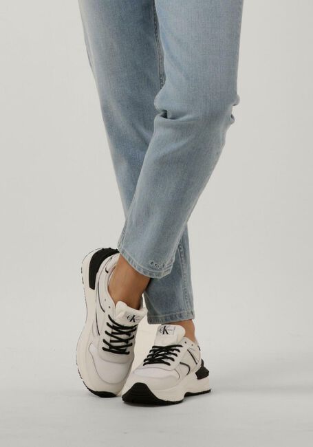 Witte CALVIN KLEIN Lage sneakers CHUNKY RIBBON - large