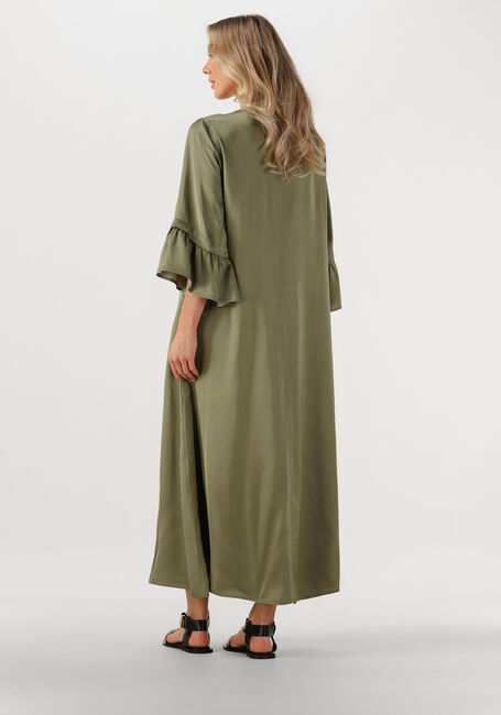 Olijf NEMA Maxi jurk N141 - large