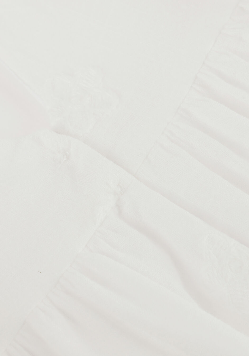 Witte MAYORAL Mini jurk COTTON DRESS - large