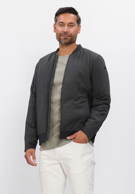 Donkergrijze CAST IRON Jack LIGHT WEIGHT BOMBERJACKET - large